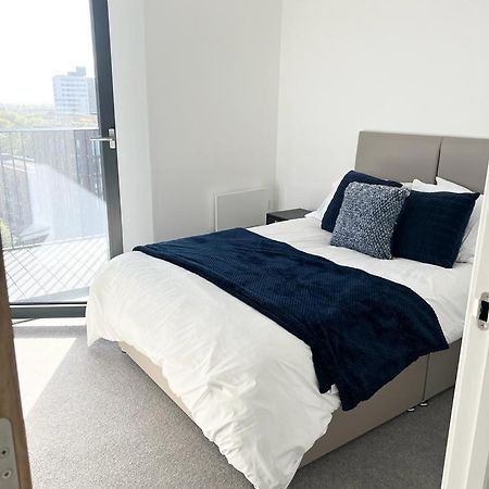 Luxury 2 Bed Apt With City View Manchester Esterno foto